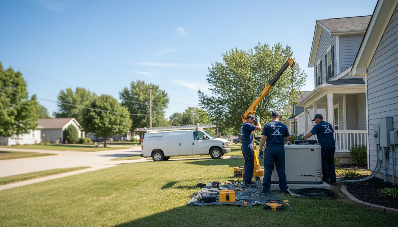 Generator Installation in Martindale, TX near me